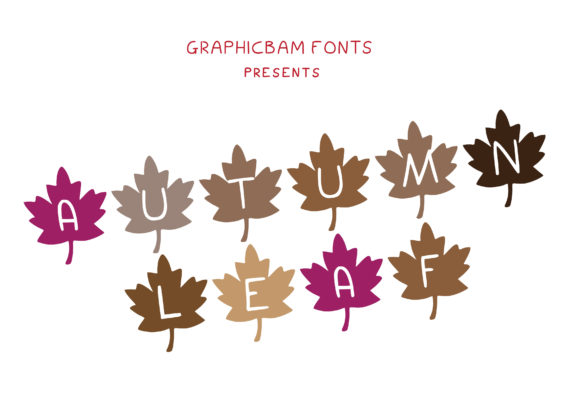 Autumn Leaf Play: A Decorative Font for Branding Projects