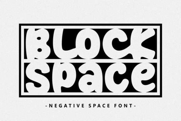 Block Space: A Bold Decorative Font for Brand Identity