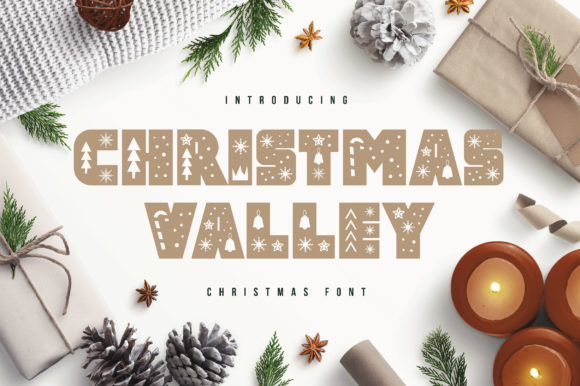 Christmas Valley: The Decorative Font That Elevates Brand Identity