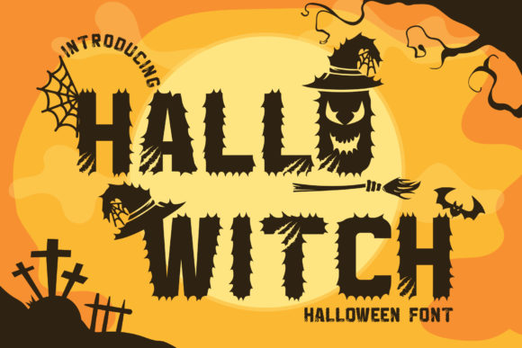 Designing with Hallo Witch: A Spooky Decorative Font for Branding