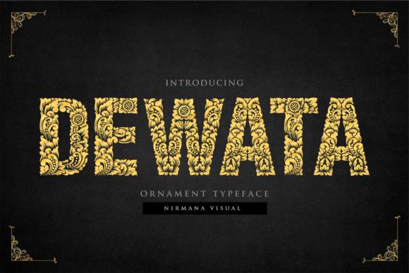 Elevate Your Brand Identity with the Dewata Decorative Font
