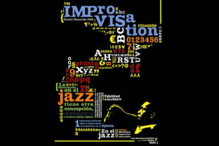 Improvisation: A Playful Decorative Font for Editorial Design