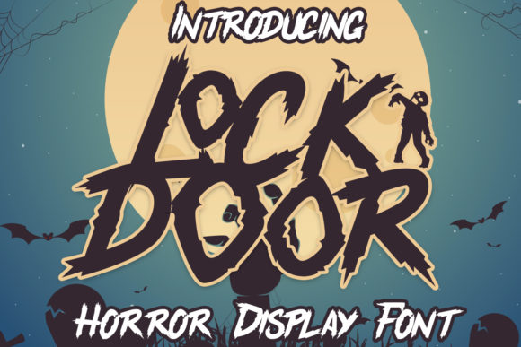 Lockdoor: A Decorative Typeface for Seasonal Editorial Design