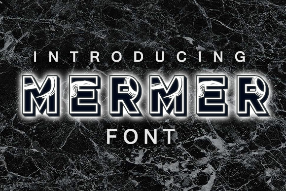 Mermer Font Review: A 3D Display Typeface for Bold Web Headers
