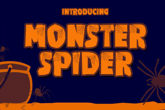 Monster Spider Font: A Playful Typeface for Bold Branding