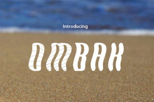 Ombak: A Wave-Inspired Decorative Font for Web Design