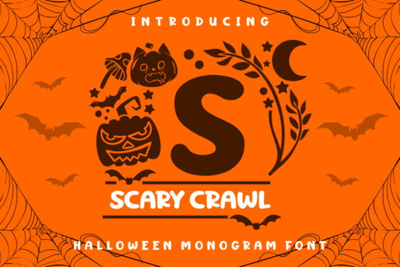 Scary Crawl: A Spooky Display Font for Web Design