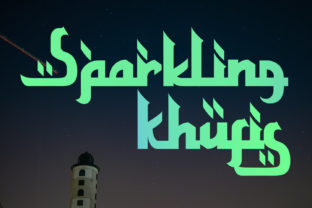 Sparkling Khufis: A Quirky Decorative Font for Brand Identity