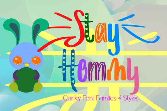 Stay Hommy: A Quirky Decorative Font for Bold Campaigns