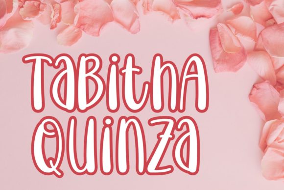 Tabitha Quinza: The Decorative Font That Elevates Campaign Design