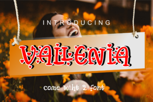 Vallenia Love: The Handcrafted Font for Scroll-Stopping Designs