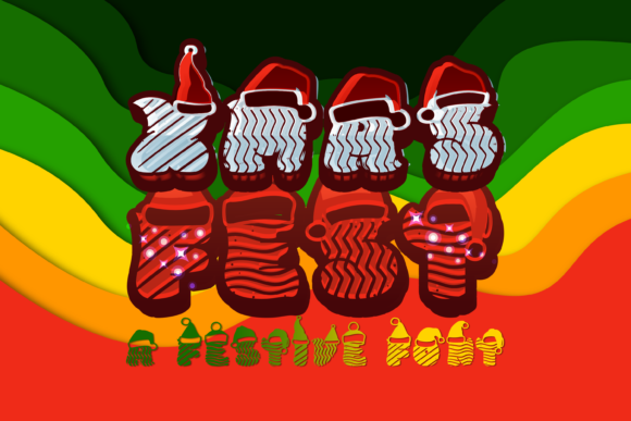 Xmas Fest: A Playful Display Font for Holiday Editorial Design