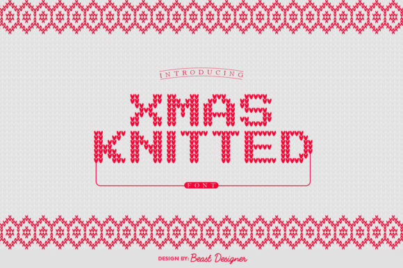 Xmas Knitted Font Review: A Strategic Choice for Holiday Campaigns